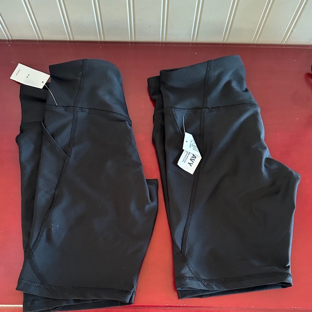 Old Navy Kids Black Bike Shorts set of 2